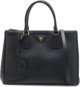 Prada Pre-owned Prada Medium Saffiano Lux Galleria Double Zip Satchel Ladies O2LYVD467X55TETZ
