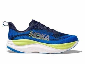 Hoka One One Mens Skyflow Shoe In Varsity Navy/electric Cobalt