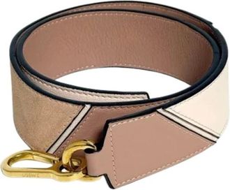 Loewe Pre-owned Strap - Dames - Vintage Accessoires - Roze - ONE Size - Leer - Vintage