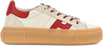 Hogan Crosswind Sneakers - Dames - Sneakers - Wit - 39 EU - Leer - Schoenen