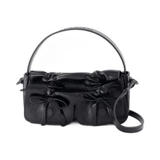Acne Studios Tassen, unisex, Zwart, ONE Size, Leer, Multipocket Micro Crossbody Lux