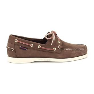 Sebago Sailor Shoes, male, Brown, Size: 9 1/2 US Portland Boat Shoe