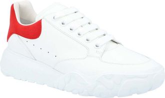 Alexander McQueen Alexander Mcqueen Womens Leather Oversized Court Trainer, Never Worn (Authentic Pre-Loved)