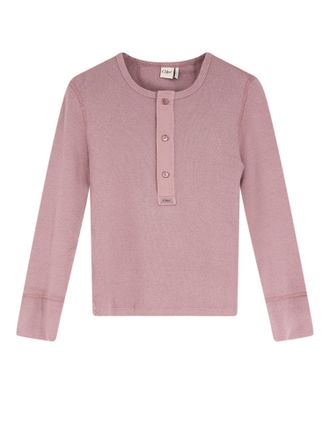 Chlo&eacute; Ribbed Cotton T-Shirt