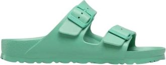 Birkenstock Sliders, female, Green, Size: 7 US Summer Eva Sliders for Women