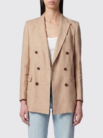 Tagliatore Blazer a doppiopetto in cupro