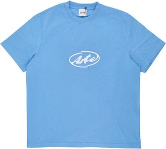 Arte T-Shirt Circle Logo - - Tops - Uomo - Blu - M