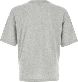 Dsquared2 Mens Logo-Graphic Cotton Blend T-Shirt Gray Viscose