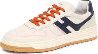 Hogan H630 Sneakers - Heren - Sneakers - Veelkleurig - 40 EU - Leer - Schoenen