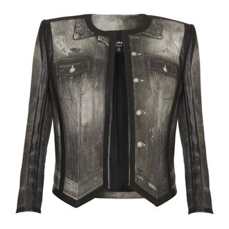 Balmain Mujer, Chaquetas, Gris, Talla: L