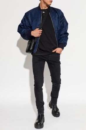 Diesel Insulated Jacket W-TYPE-D1, Mens, Navy Blue