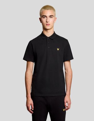 Lyle & Scott Lyle And Scott Mens Sports Polo Shirt - Black - Size: 40