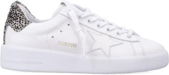 Golden Goose White Leather Sneakers