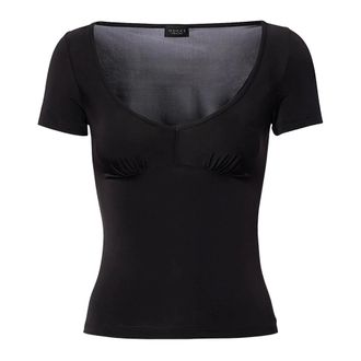 Gucci Camiseta S/S - Tops - Mujer - Negro - L