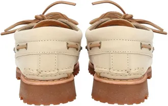 Timberland Leather Lace-Up Loafer - Beige