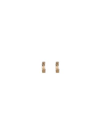 Versace Womens Gold Brass Earrings