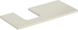 Keramag Placa De Lavabo Geberit One, Recortable A La Izquierda, Para