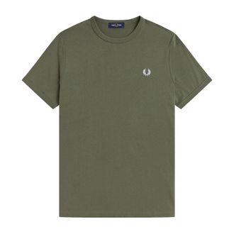 Fred Perry Uomo, Top, Verde, XL, new