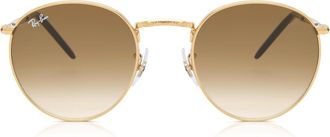 Ray-Ban RB3637 New Round 001/51 Mens Sunglasses Gold Size 50