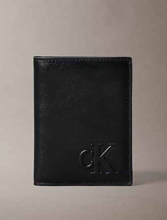 Calvin Klein Embossed Monogram Bifold Wallet