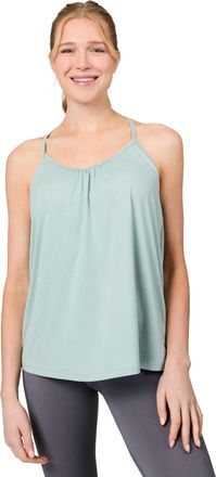 Free Country Womens Microtech Chill B Cool V-Neck Cami Top with Built-In Bra