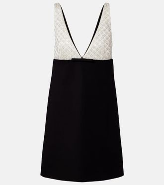 Dorothee Schumacher Emotional Essence bow-detail sequined minidress