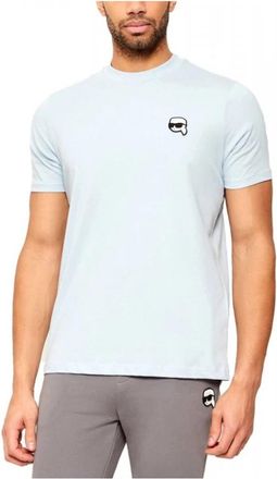 Karl Lagerfeld T-Shirt - Heren - T-shirts - Blauw - M - Tops