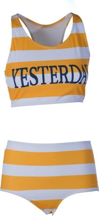 Alberta Ferretti 1027C Zwemkleding Collectie - Dames - Bikinis - Veelkleurig - S - Polyester - Badmode