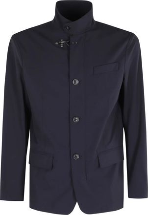 Fay Travel Duty Jacket - Heren - Mantel - Blauw - 2XL - Nylon - Jassen