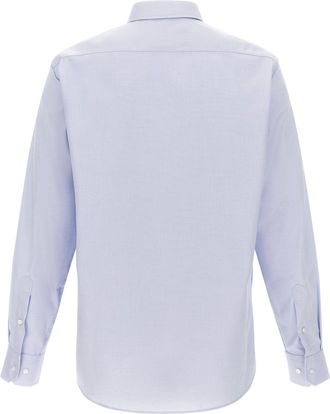HUGO BOSS Oxford Cotton Shirt - Blue