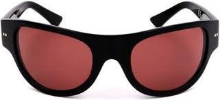 Retro Superfuture 58mm Special Round Sunglasses in Red at Nordstrom Rack