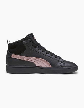 Puma Mens Smsh Mid Wtr Low Top Trainers - Black - Size: 9.5