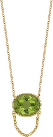 Bony Levy 14K 2.71 Ct. Tw. Peridot Necklace