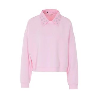 Liu Jo Sweatshirts, female, Pink, Size: XS Wa6243J3870 P9280 Sweatshirt