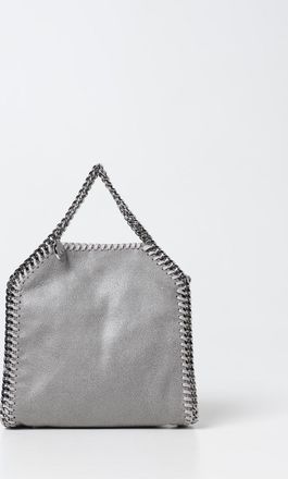 Stella McCartney Borsa Micro Tote Falabella in camoscio sintetico crackl&egrave;