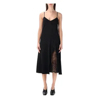 Acne Studios Midi Dresses, female, Black, Size: XS Docketta Midi Dress