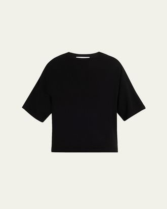 Michael Kors Shaun Crewneck Boxy Tee