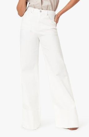 Habitual Emerson Relaxed Flare Stretch Jeans in White at Nordstrom Rack, Size 29