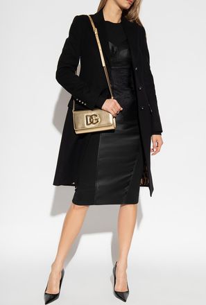 Dolce & Gabbana Dress With Lingerie Insert, Womens, Black