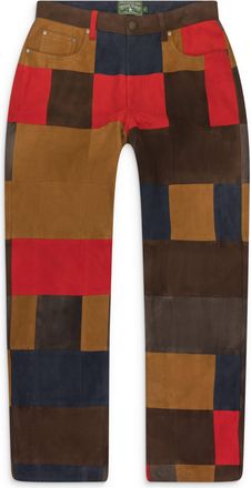 Denim Tears Multi Night-Off Suede Patchwork Pants