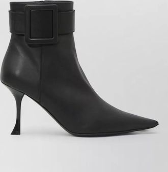 Roger Vivier leather ankle boots