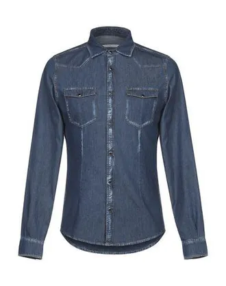 Daniele Alessandrini TOPWEAR - Denim shirts on YOOX.COM