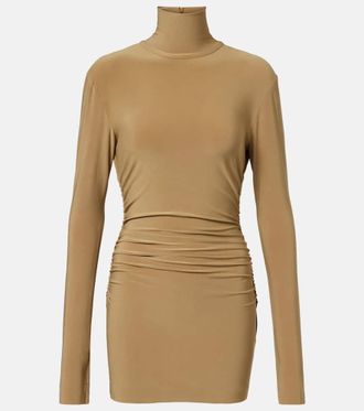 Norma Kamali Turtleneck minidress