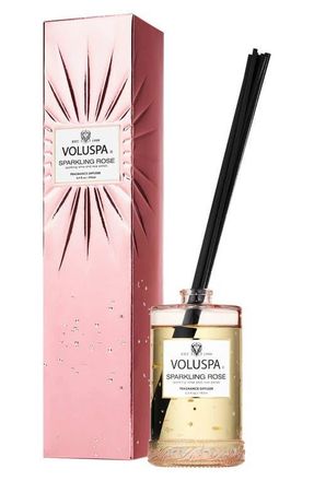Voluspa Vermeil Prosecco Rose Fragrant Oil Diffuser in Sparkling Rose at Nordstrom