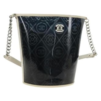 Chanel Pre-owned Bucket Bags, female, Blue, Size: ONE SIZE Pre-owned Vintage Bucket Shoulder Bag