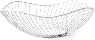 OEM Cesta De Metal Para Frutas - Dise&ntilde;o Geom&eacute;trico - Resistente A La Corrosi&oacute;n - Almacenamiento De Frutas Verduras Y Snacks - Decoraci&oacute;n De Cocina - 25,5 