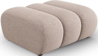 BLOOMINGLOFT Design Sitzpouf Lupine - Chenille-Bezug