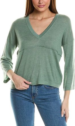 Autumn Cashmere Bell Sleeve Cashmere Sweater