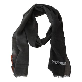 Missoni Winter Scarves, female, Black, Size: ONE SIZE Neck Wrap Scarf