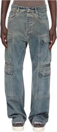 Rick Owens Jeans Double Cargo - - Jeans - Uomo - Blu - W32